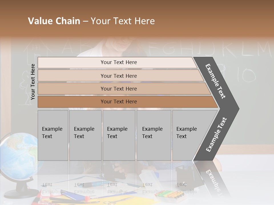 Small Learn School PowerPoint Template