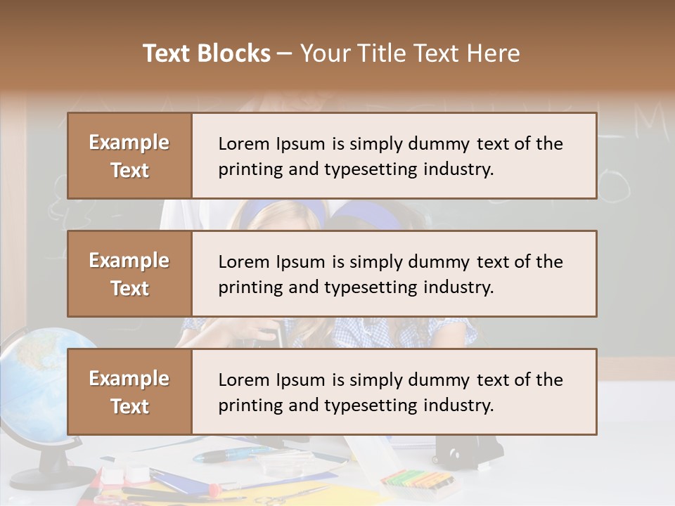 Small Learn School PowerPoint Template