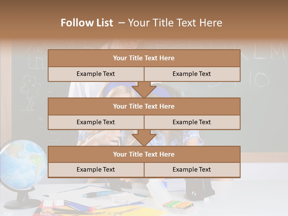 Small Learn School PowerPoint Template
