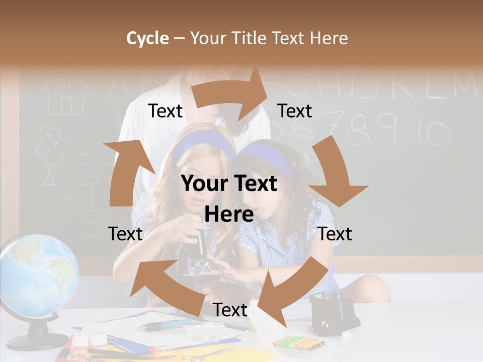 Small Learn School PowerPoint Template