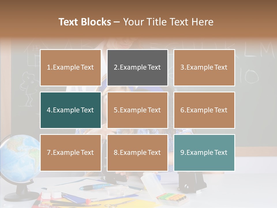 Small Learn School PowerPoint Template