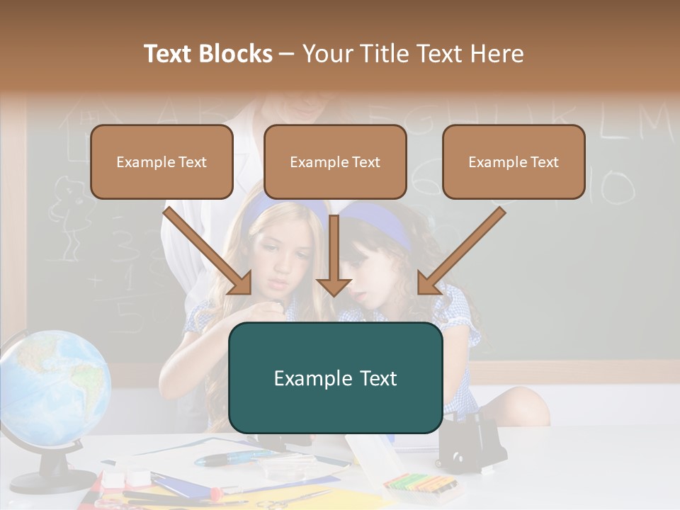Small Learn School PowerPoint Template