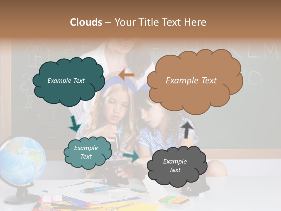 Small Learn School PowerPoint Template