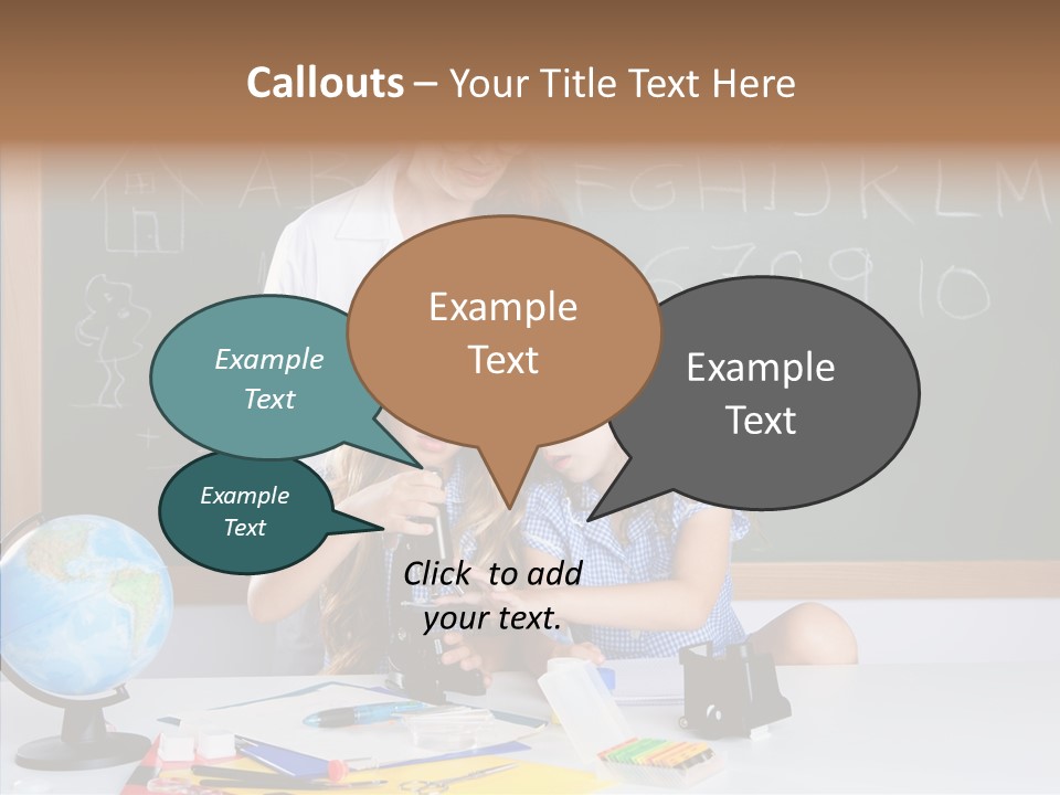 Small Learn School PowerPoint Template