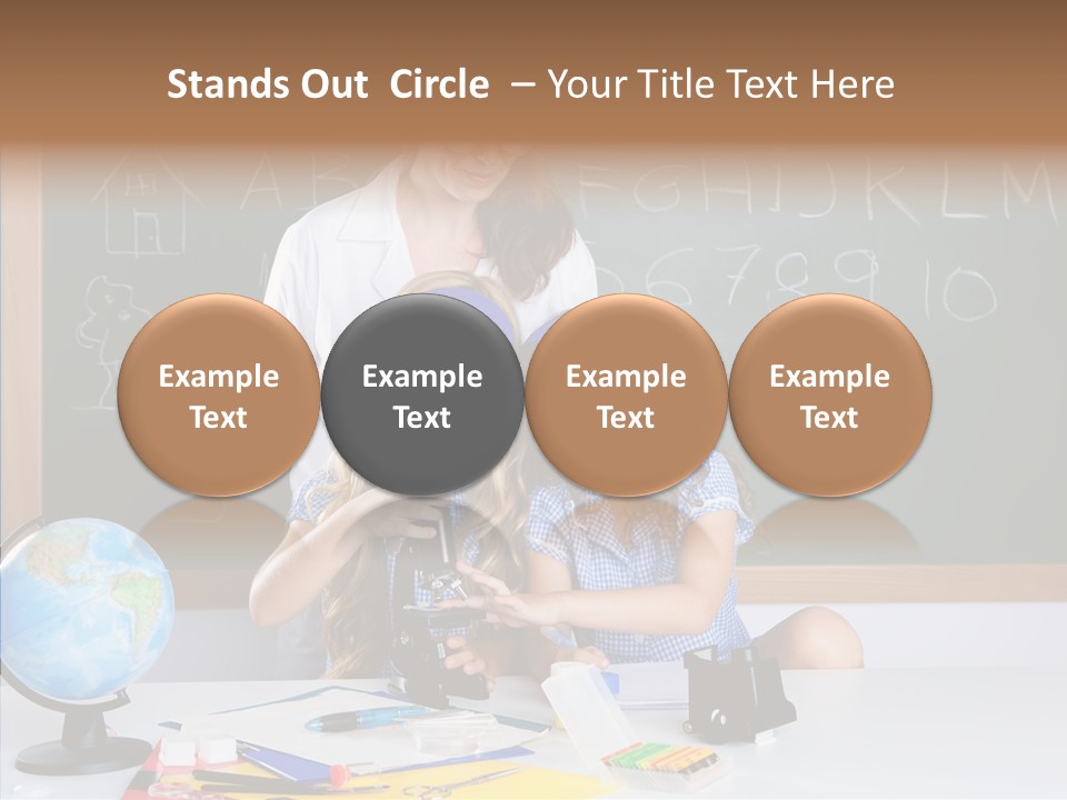 Small Learn School PowerPoint Template