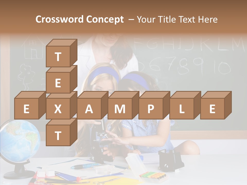 Small Learn School PowerPoint Template