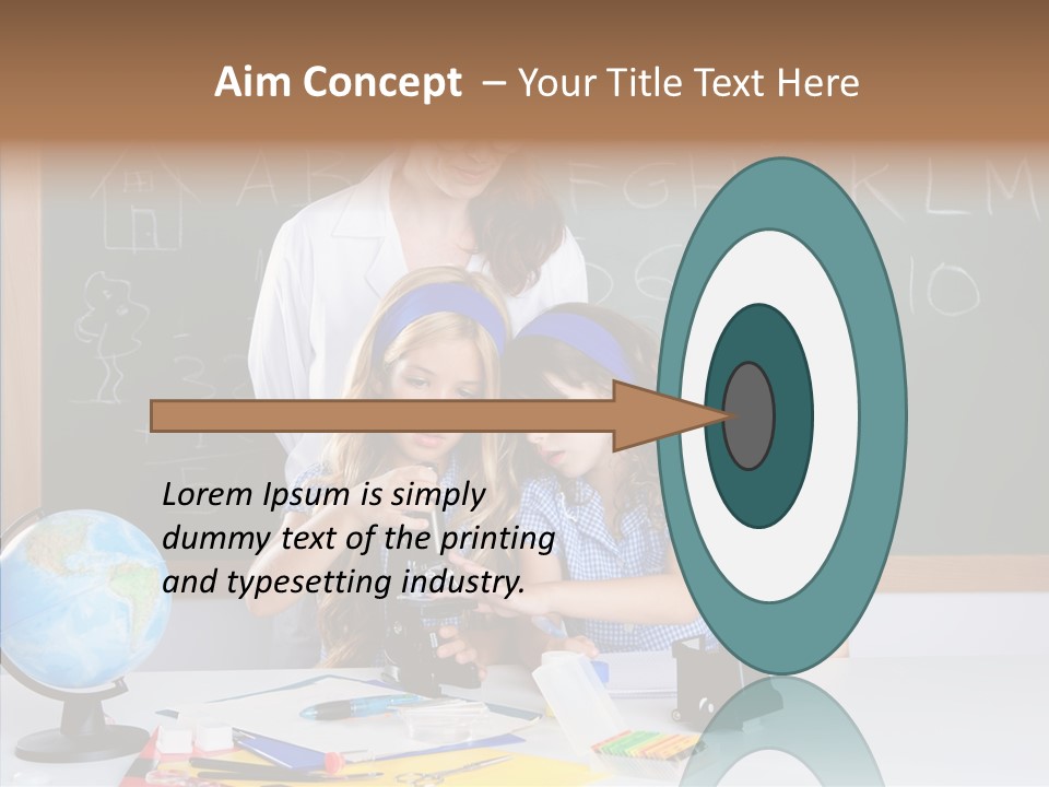 Small Learn School PowerPoint Template