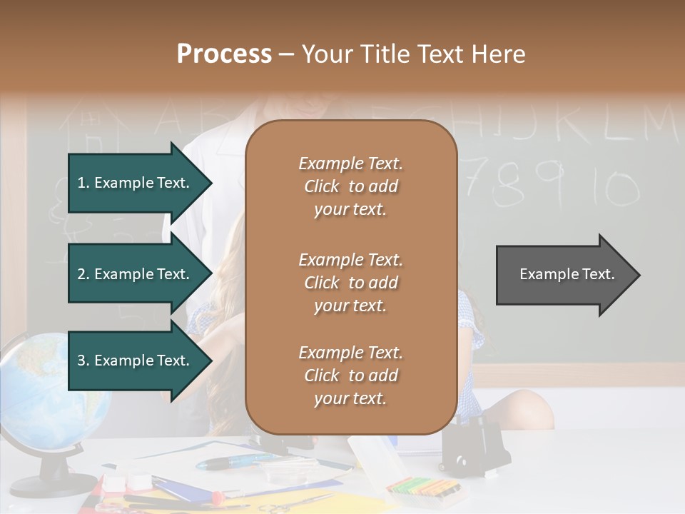 Small Learn School PowerPoint Template
