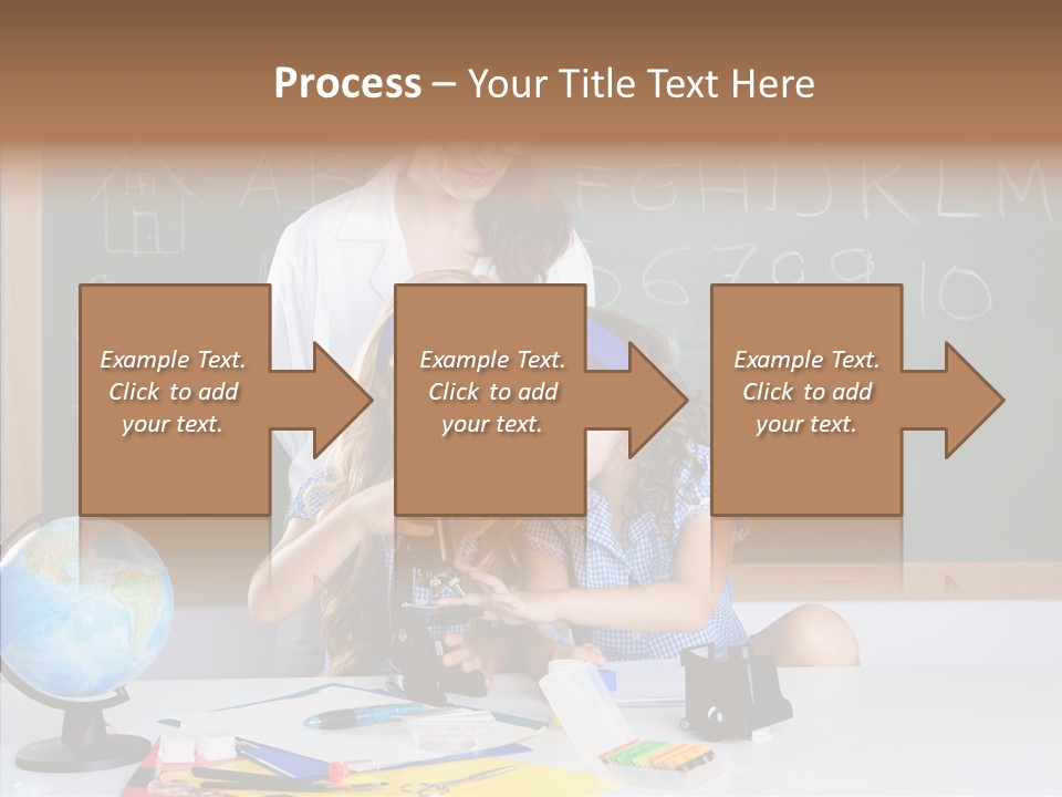 Small Learn School PowerPoint Template