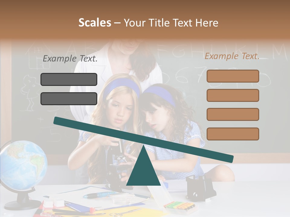 Small Learn School PowerPoint Template