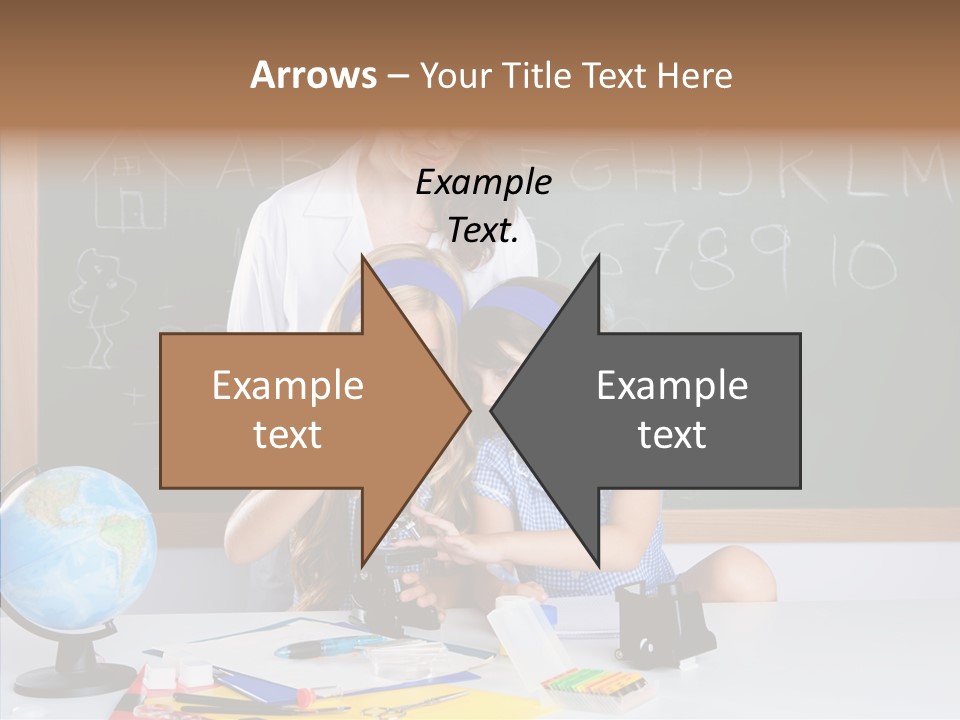 Small Learn School PowerPoint Template