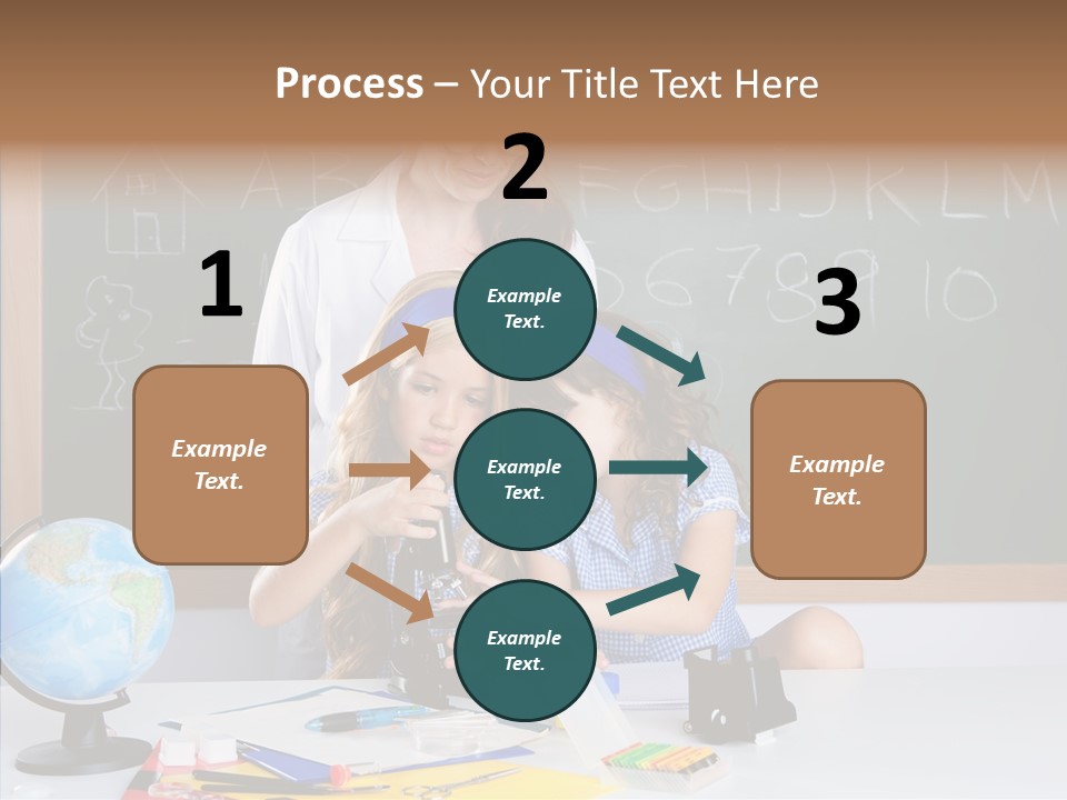 Small Learn School PowerPoint Template
