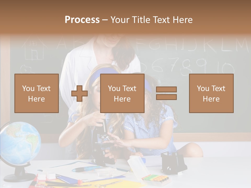 Small Learn School PowerPoint Template