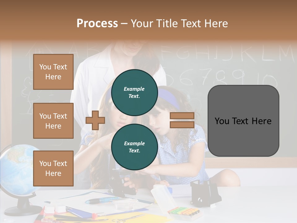 Small Learn School PowerPoint Template
