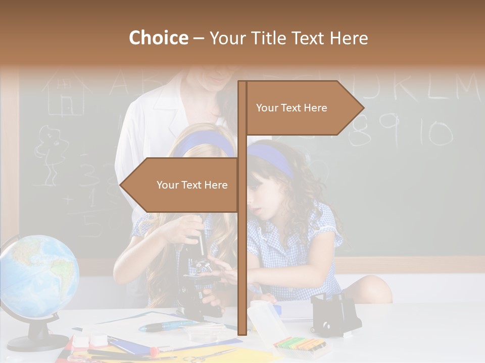 Small Learn School PowerPoint Template
