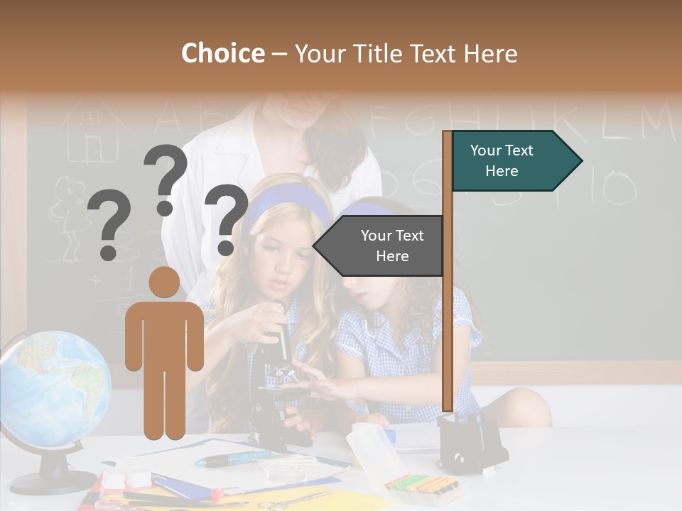 Small Learn School PowerPoint Template