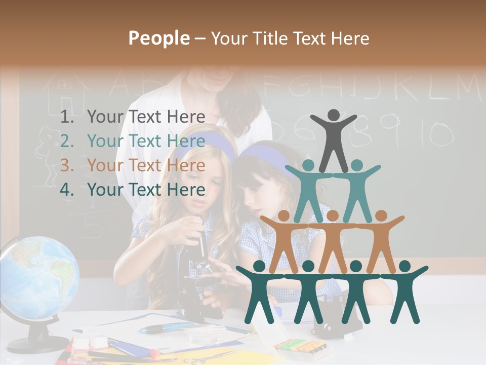 Small Learn School PowerPoint Template
