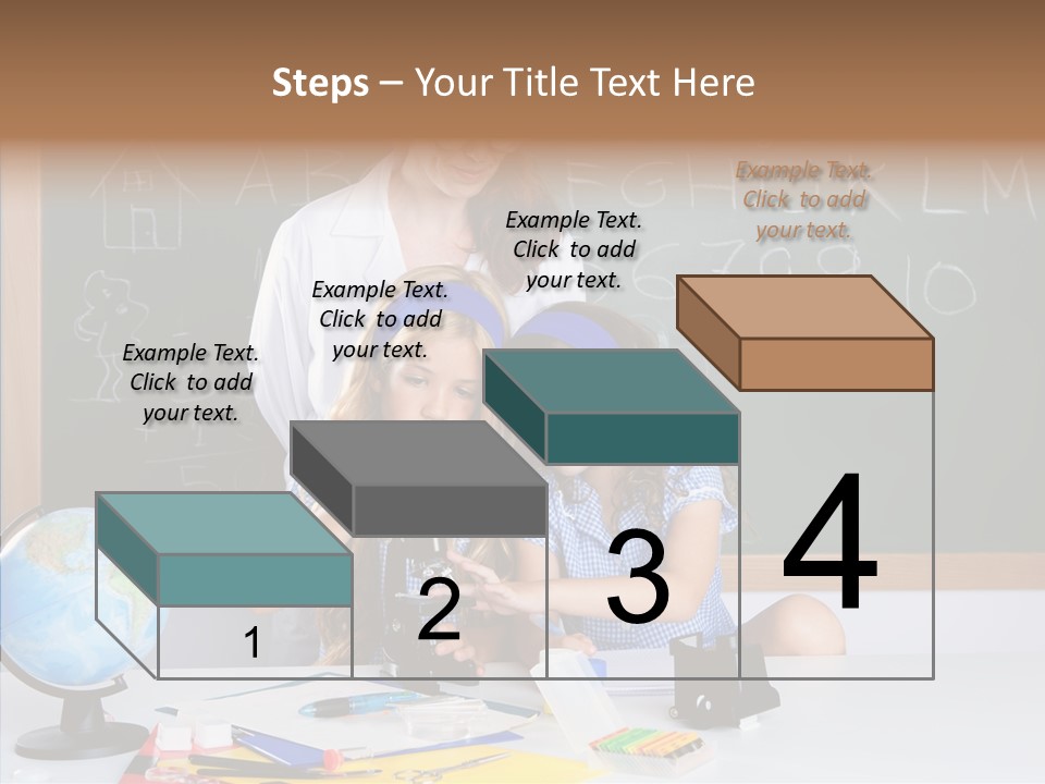 Small Learn School PowerPoint Template