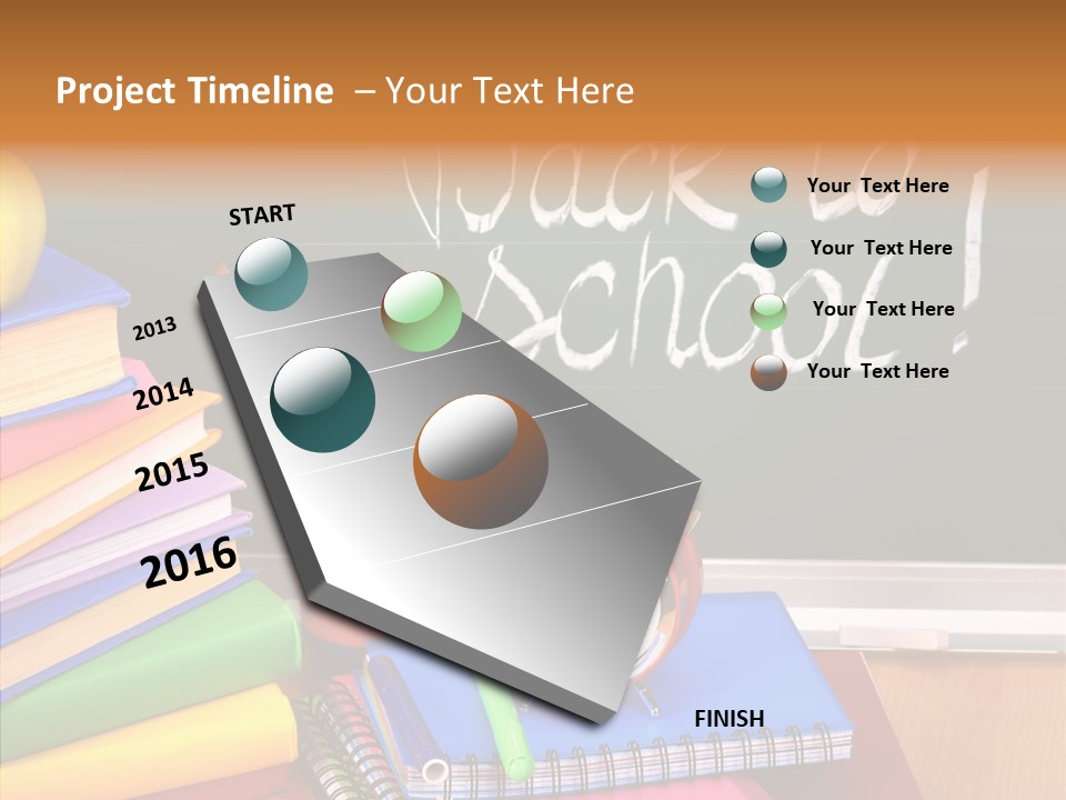 Glue Teaching Studying PowerPoint Template