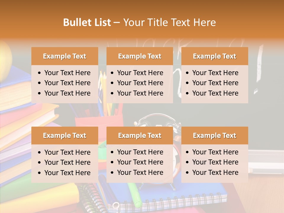 Glue Teaching Studying PowerPoint Template