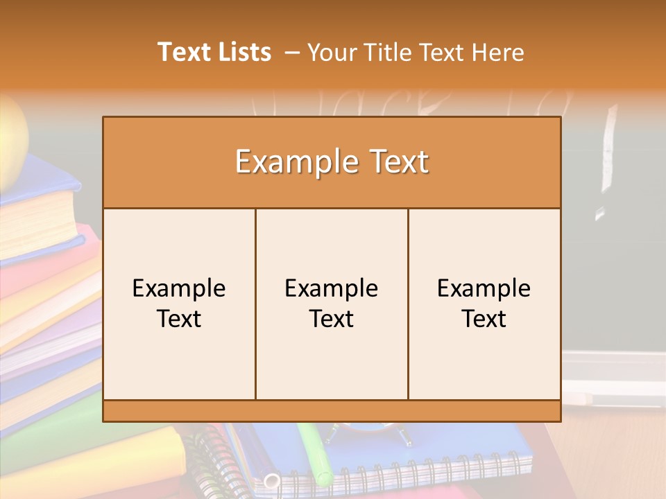 Glue Teaching Studying PowerPoint Template