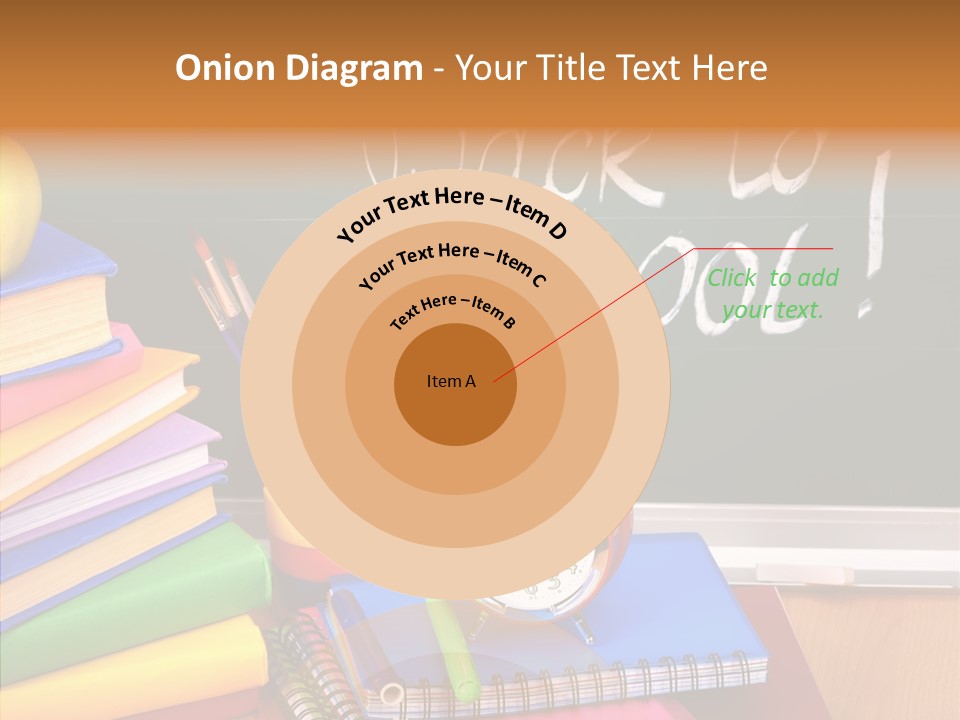 Glue Teaching Studying PowerPoint Template