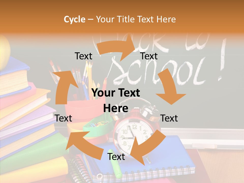 Glue Teaching Studying PowerPoint Template