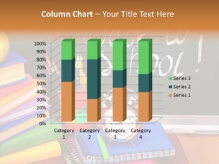 Glue Teaching Studying PowerPoint Template