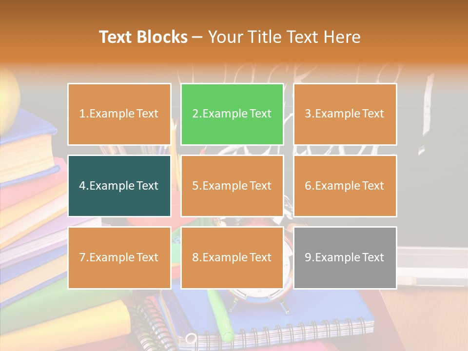 Glue Teaching Studying PowerPoint Template