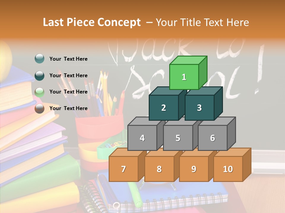 Glue Teaching Studying PowerPoint Template
