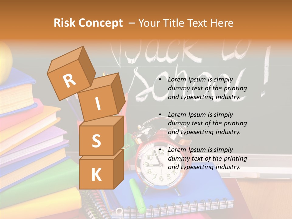 Glue Teaching Studying PowerPoint Template