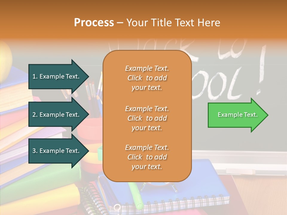 Glue Teaching Studying PowerPoint Template