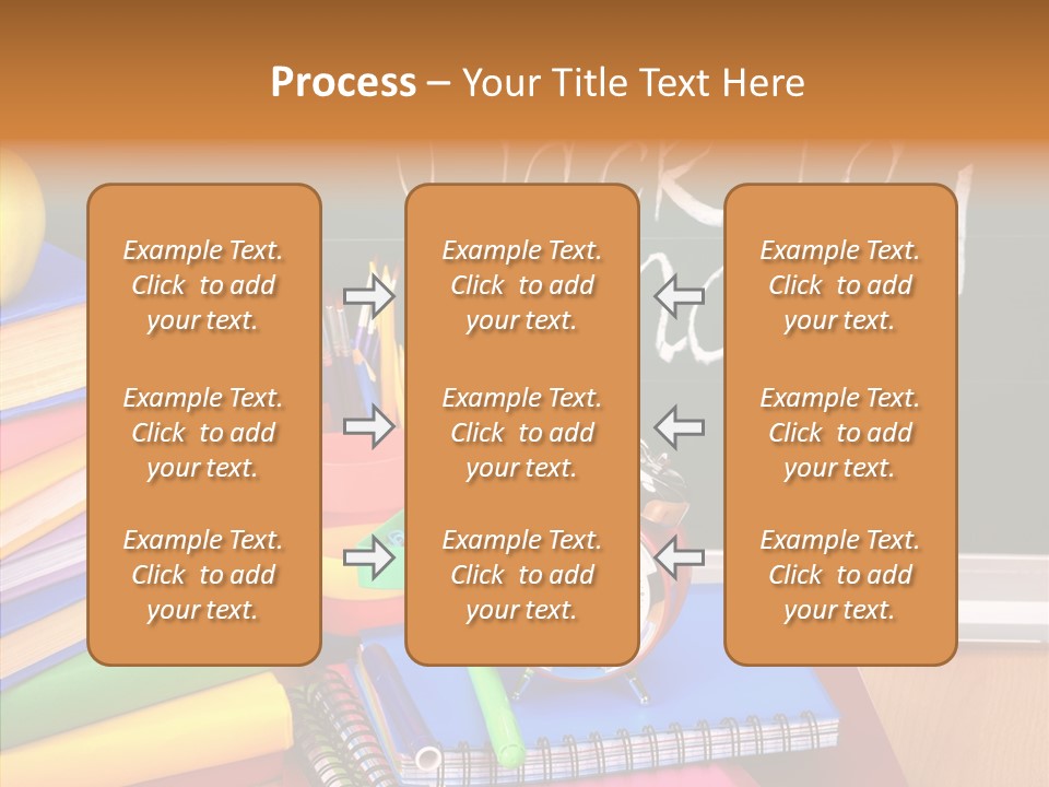 Glue Teaching Studying PowerPoint Template