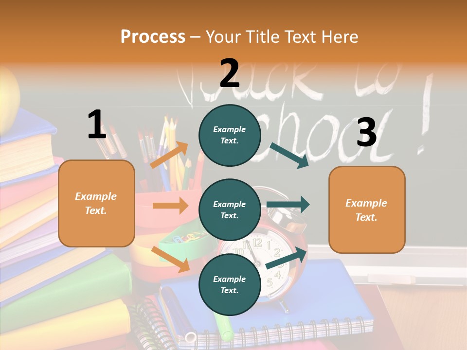 Glue Teaching Studying PowerPoint Template