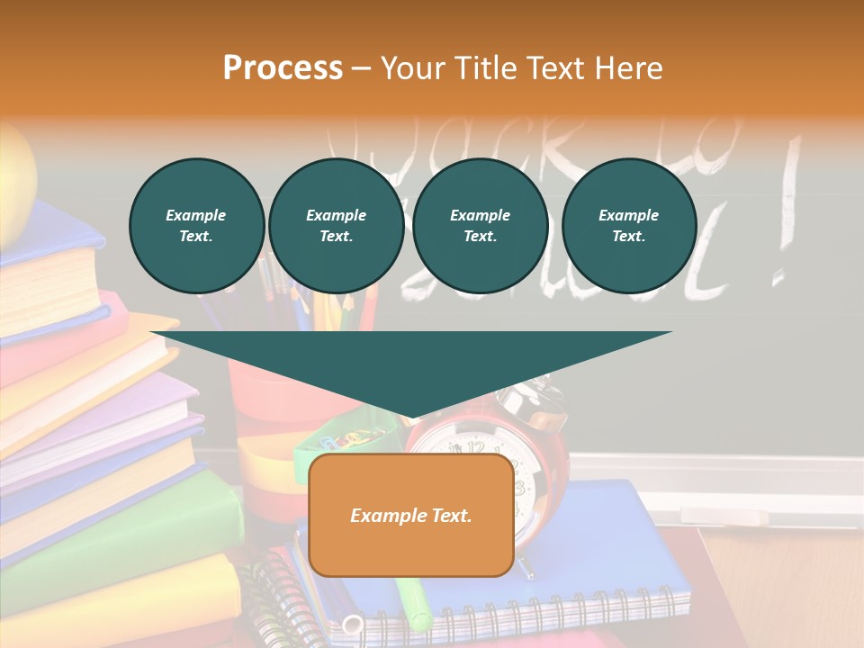 Glue Teaching Studying PowerPoint Template