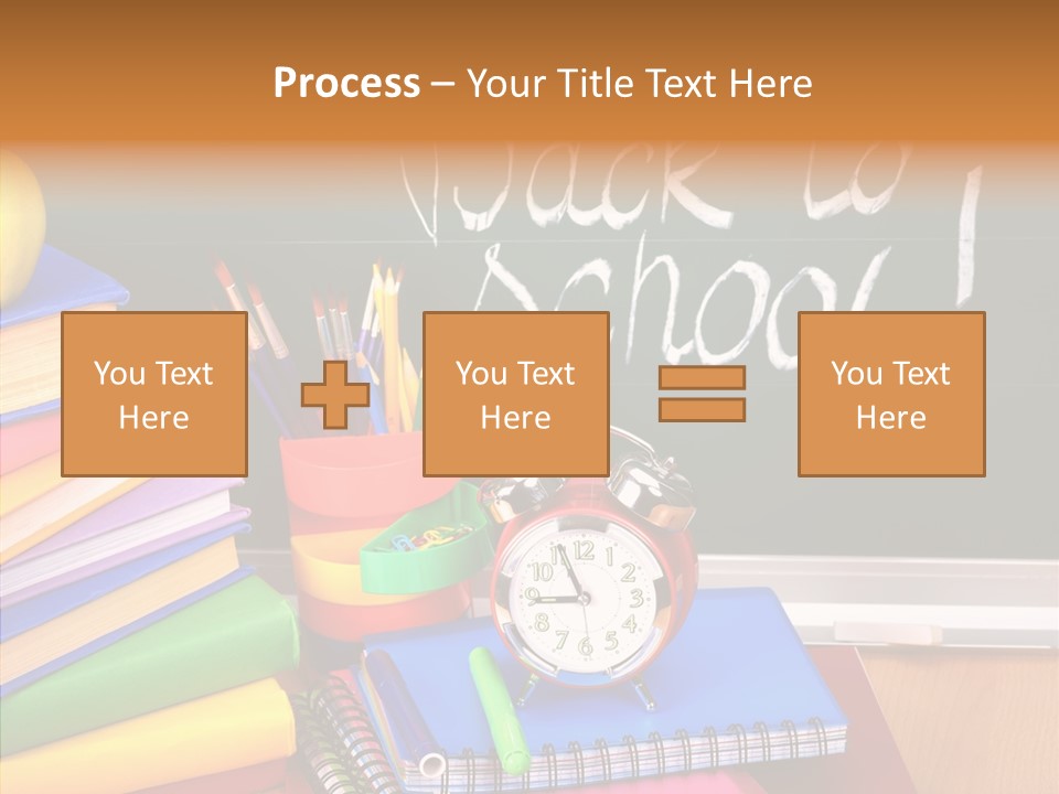 Glue Teaching Studying PowerPoint Template
