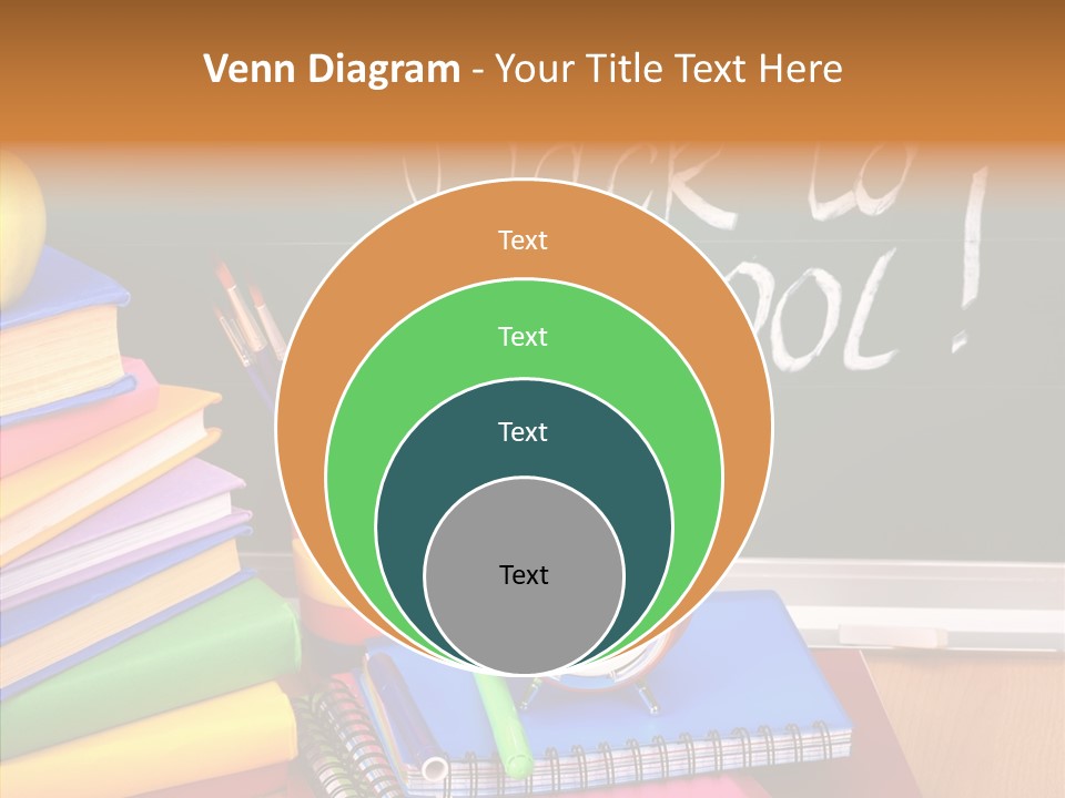 Glue Teaching Studying PowerPoint Template