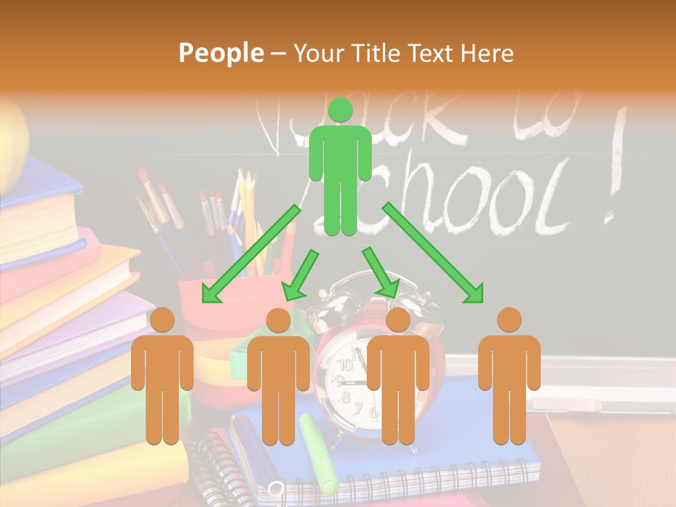 Glue Teaching Studying PowerPoint Template