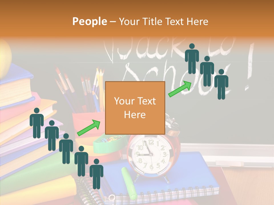 Glue Teaching Studying PowerPoint Template