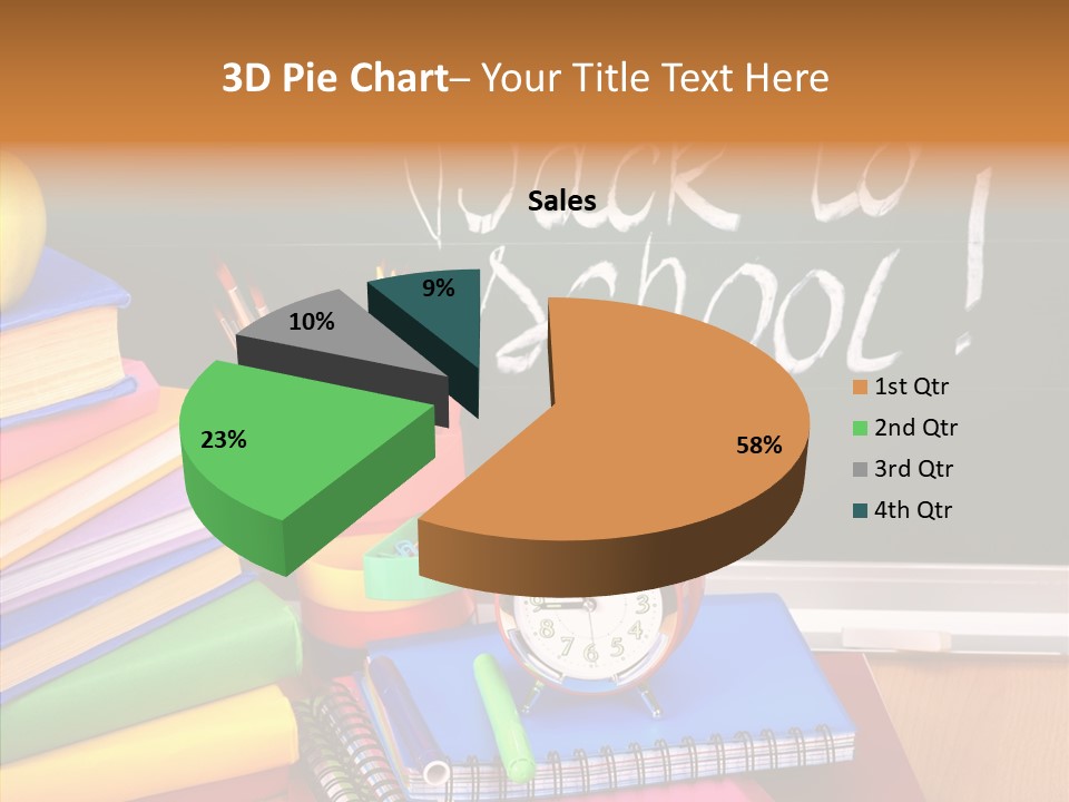 Glue Teaching Studying PowerPoint Template