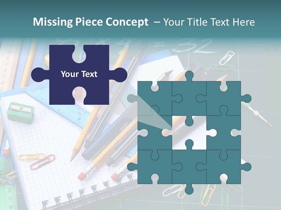 Notebook Education School PowerPoint Template