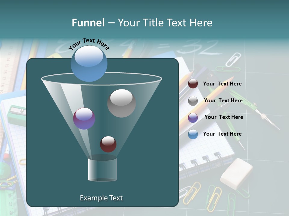 Notebook Education School PowerPoint Template