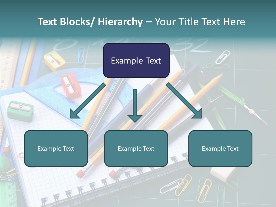 Notebook Education School PowerPoint Template