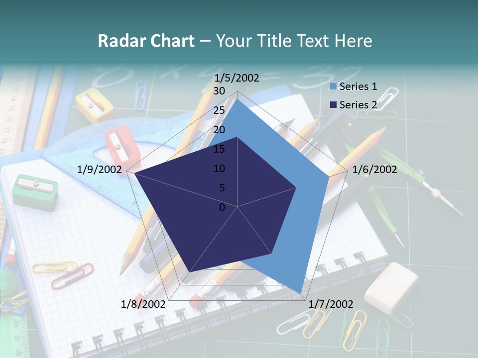 Notebook Education School PowerPoint Template
