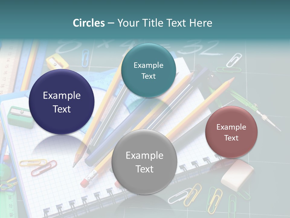 Notebook Education School PowerPoint Template