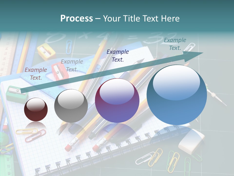 Notebook Education School PowerPoint Template