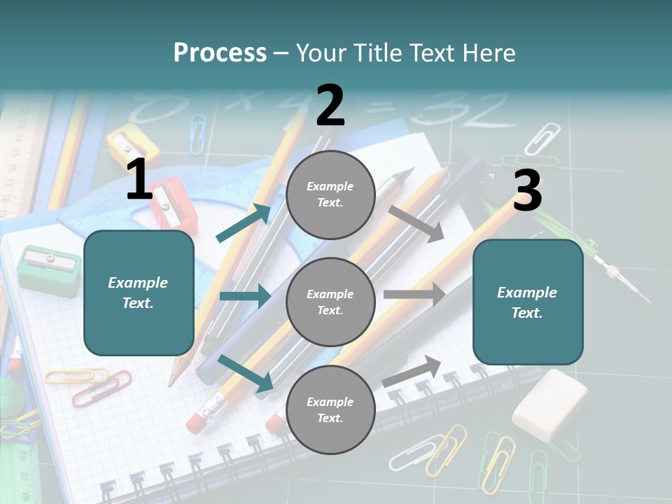 Notebook Education School PowerPoint Template
