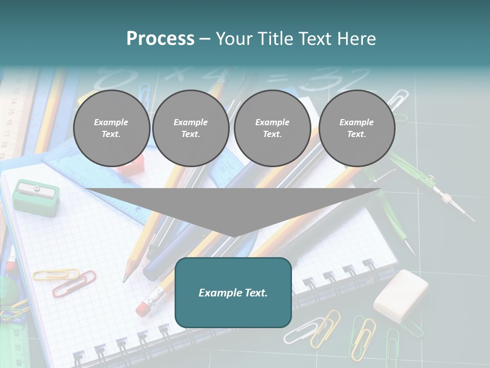 Notebook Education School PowerPoint Template