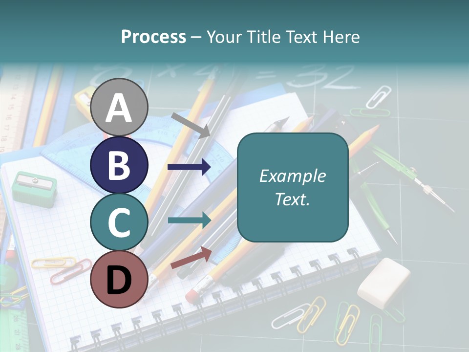 Notebook Education School PowerPoint Template