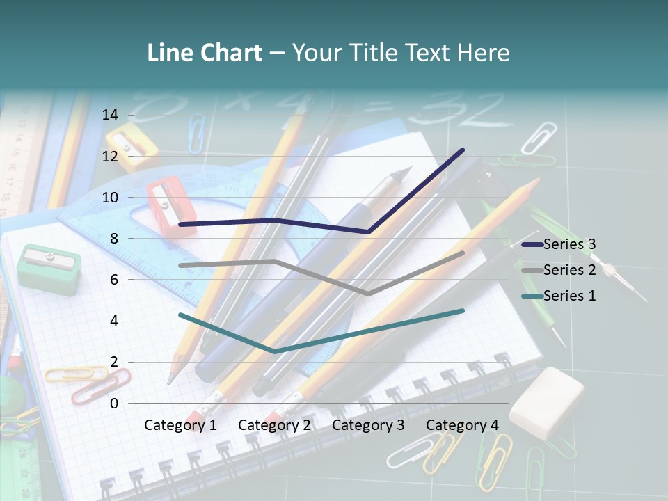 Notebook Education School PowerPoint Template